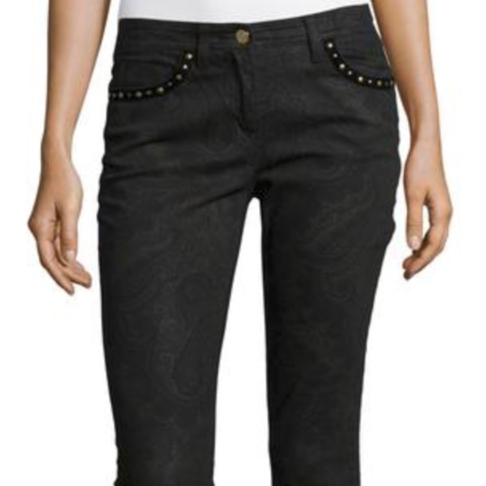 Etro Paisly Print Skinny Jeans - Like New!